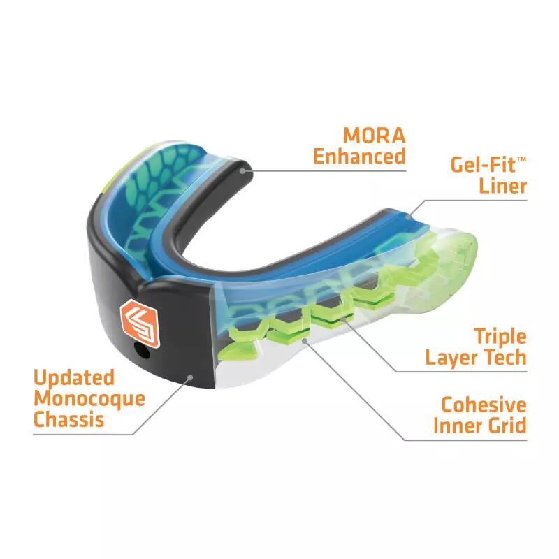 Gel Max Power™ Protège-dents Gris carbone