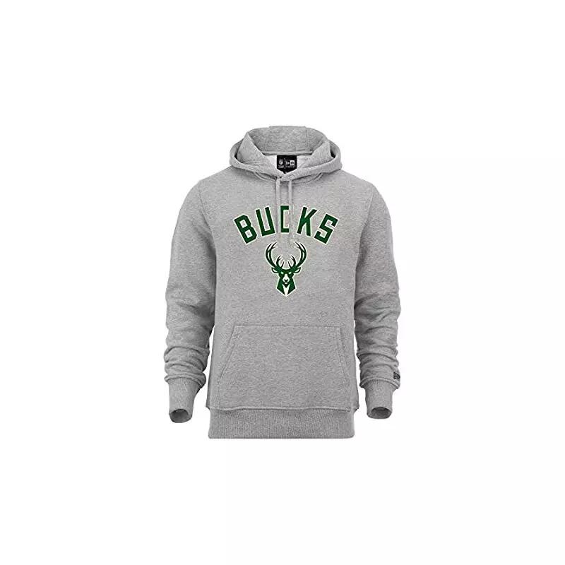 Sweat   capuche New Era  avec logo de l'équipe Milwaukee Bucks