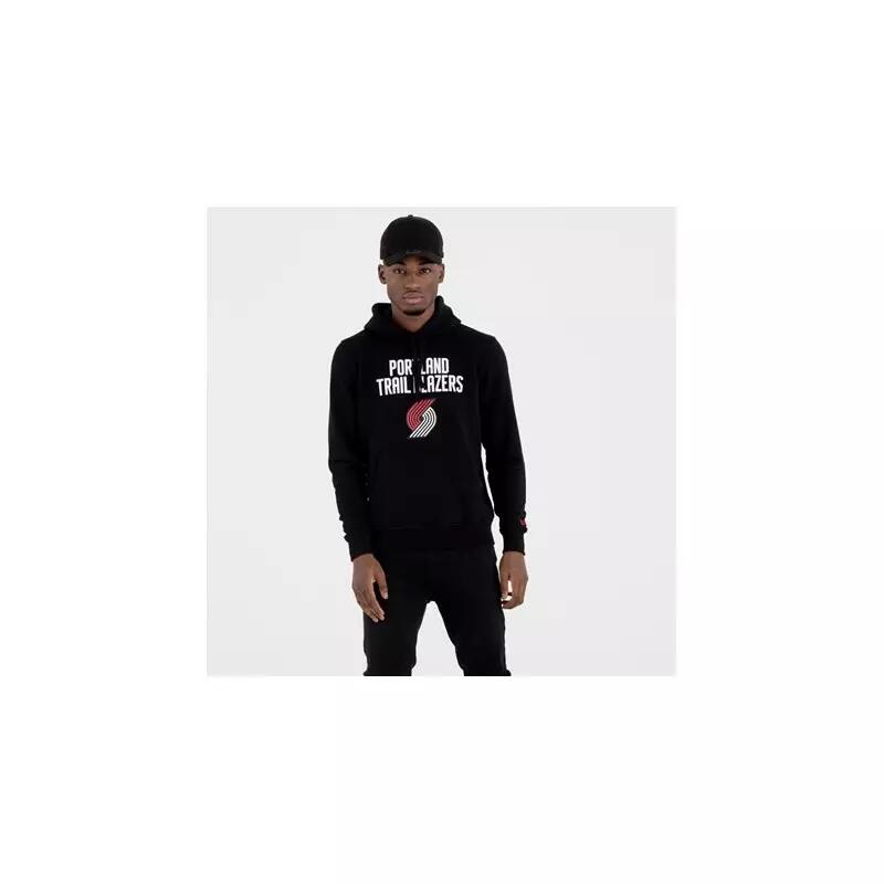 NEW ERA Sweat   capuche New Era  avec logo de l’équipe Portland Trail Blazers