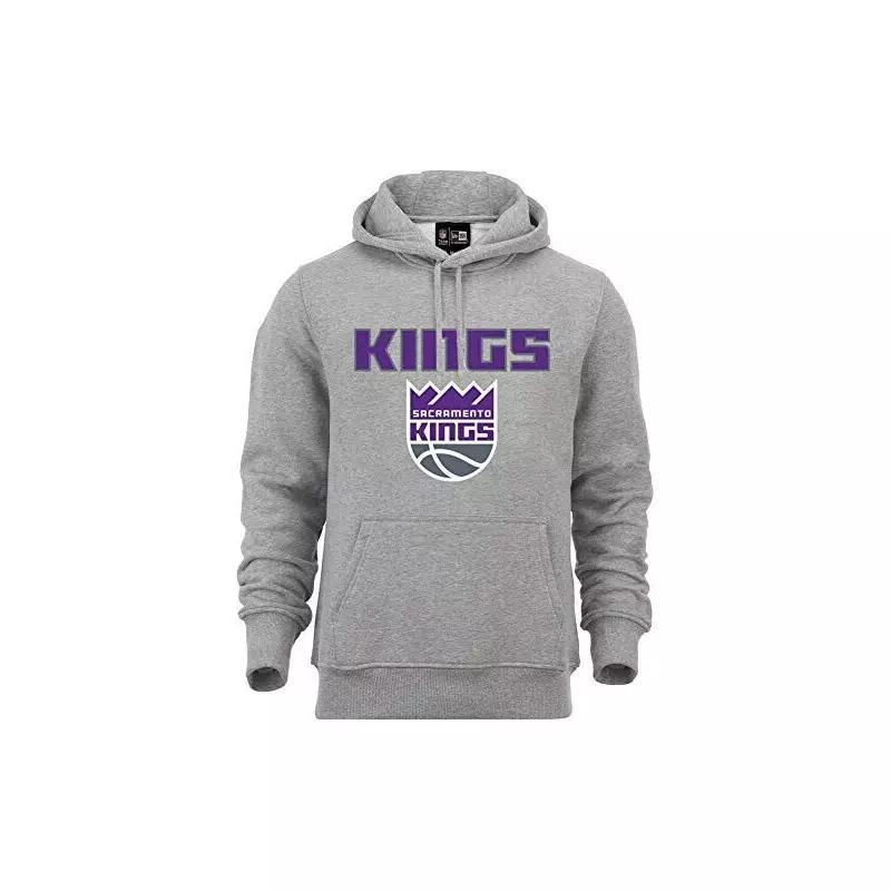 New Era - Sweat À Capuche Nba Sacramento Kings New Era Team Logo Gris - Sweat-shirt - Gris|multicolore - 42 M/l - Decathlon