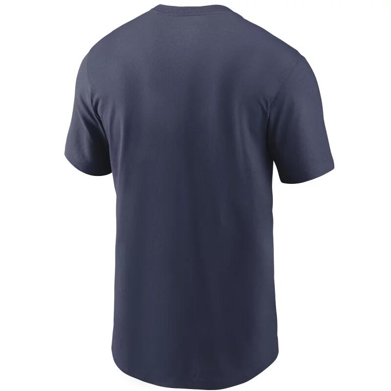 T-Shirt MLB New York Yankees Nike Wordmark bleu marine pour Homme 2/3