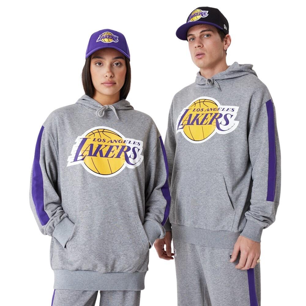 New Era - Sweatshirt Los Angeles Lakers Nba Color Block - Sweat-shirt - Violet - 42 M/l - Decathlon