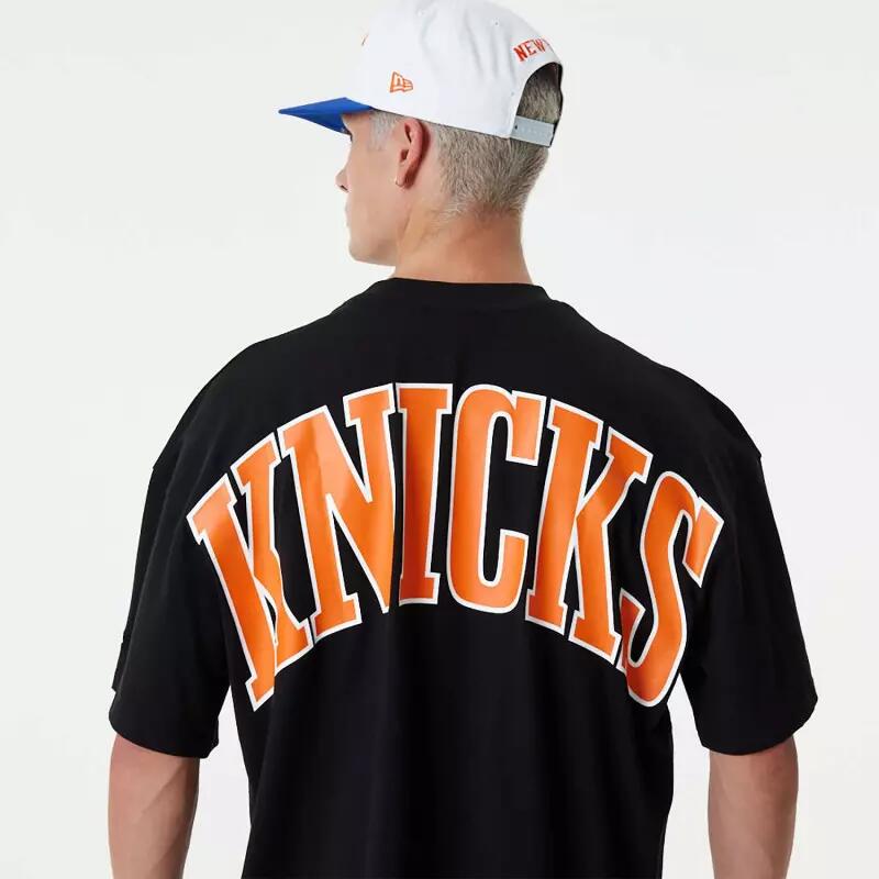 Camisetas para Hombre New era  infill logo ny knicks Negro