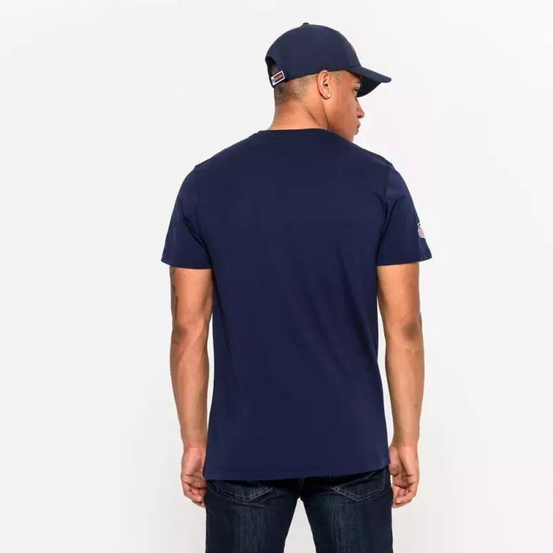 T-Shirt NFL Chicago Bears New Era Team Logo Bleu marine 4/5