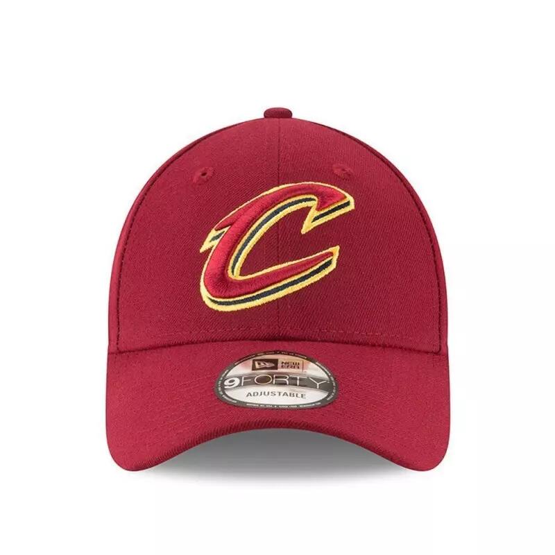 Casquette NBA Cleveland Cavaliers New Era The League Adjustable 9FORTY rouge 2/5