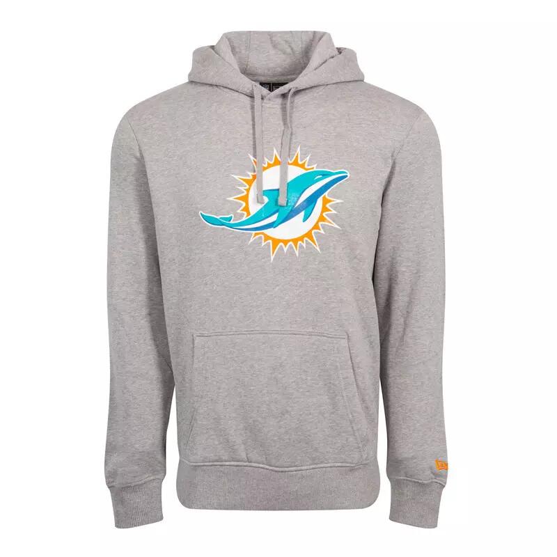 NEW ERA Sweat   capuche New Era  avec logo de l'équipe Miami Dolphins