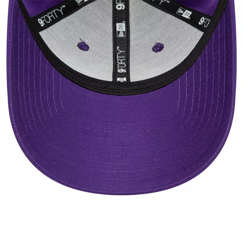 Honkbalpet voor heren 9FORTY Los Angeles Lakers NBA Print Infill Cap