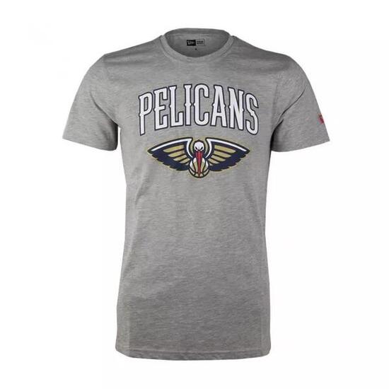 T-Shirt NBA New Orleans Pelicans New Era Team logo Gris pour Homme -New era