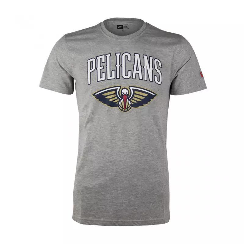 New Era - T-shirt Nba New Orleans Pelicans New Era Team Logo Gris Pour Homme - T-shirt Manches Courtes - Multicolore - 36 Xs - Decathlon