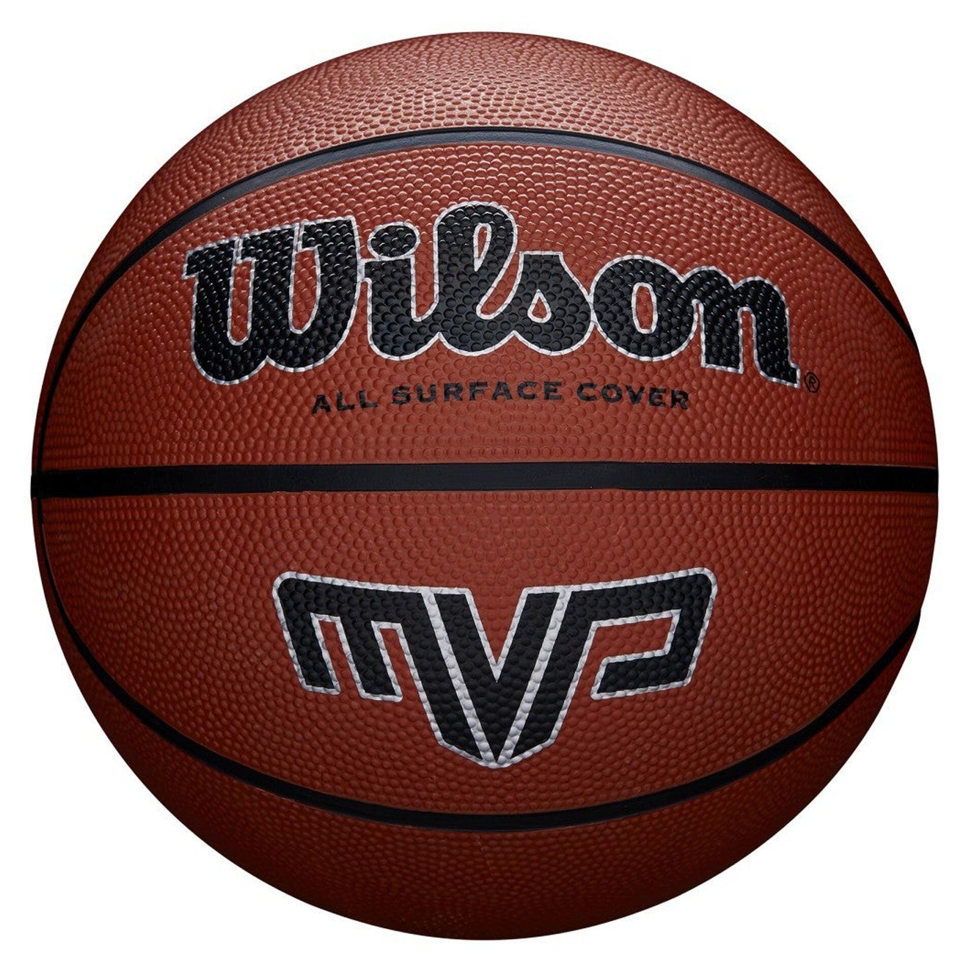 Bola de basquete Wilson MVP 295 para unissex 3/4