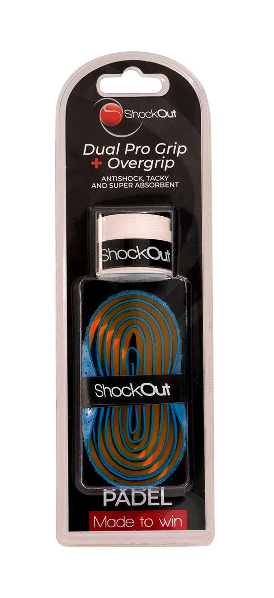 Impugnatura doppia Pro + Overgrip Shockout 2/4