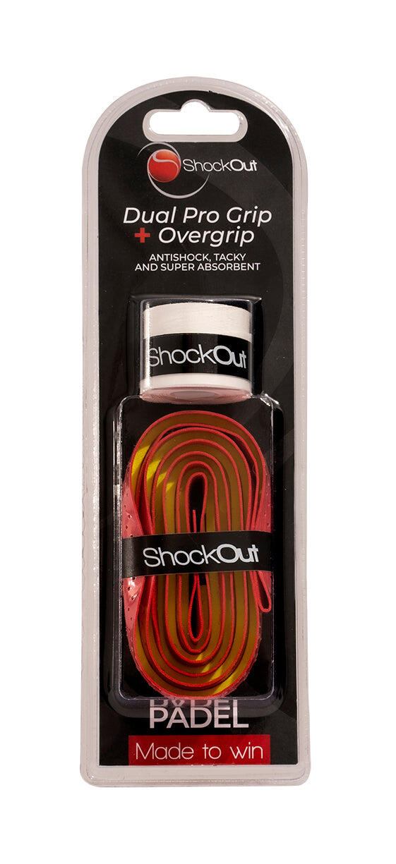 Impugnatura doppia Pro + Overgrip Shockout 3/4