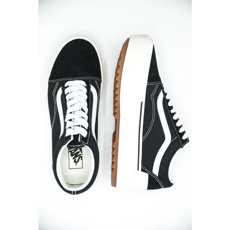 Baskets Vans Old Skool Stacked, Noir, Femmes