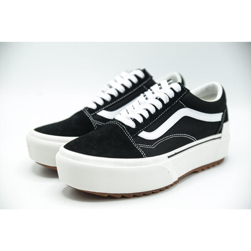 Baskets Vans Old Skool Stacked, Noir, Femmes