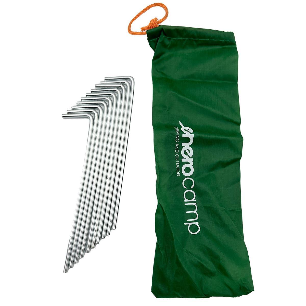 Szpilki do namiotu Enero Camp 15cm kpl 10szt, metal 2/5