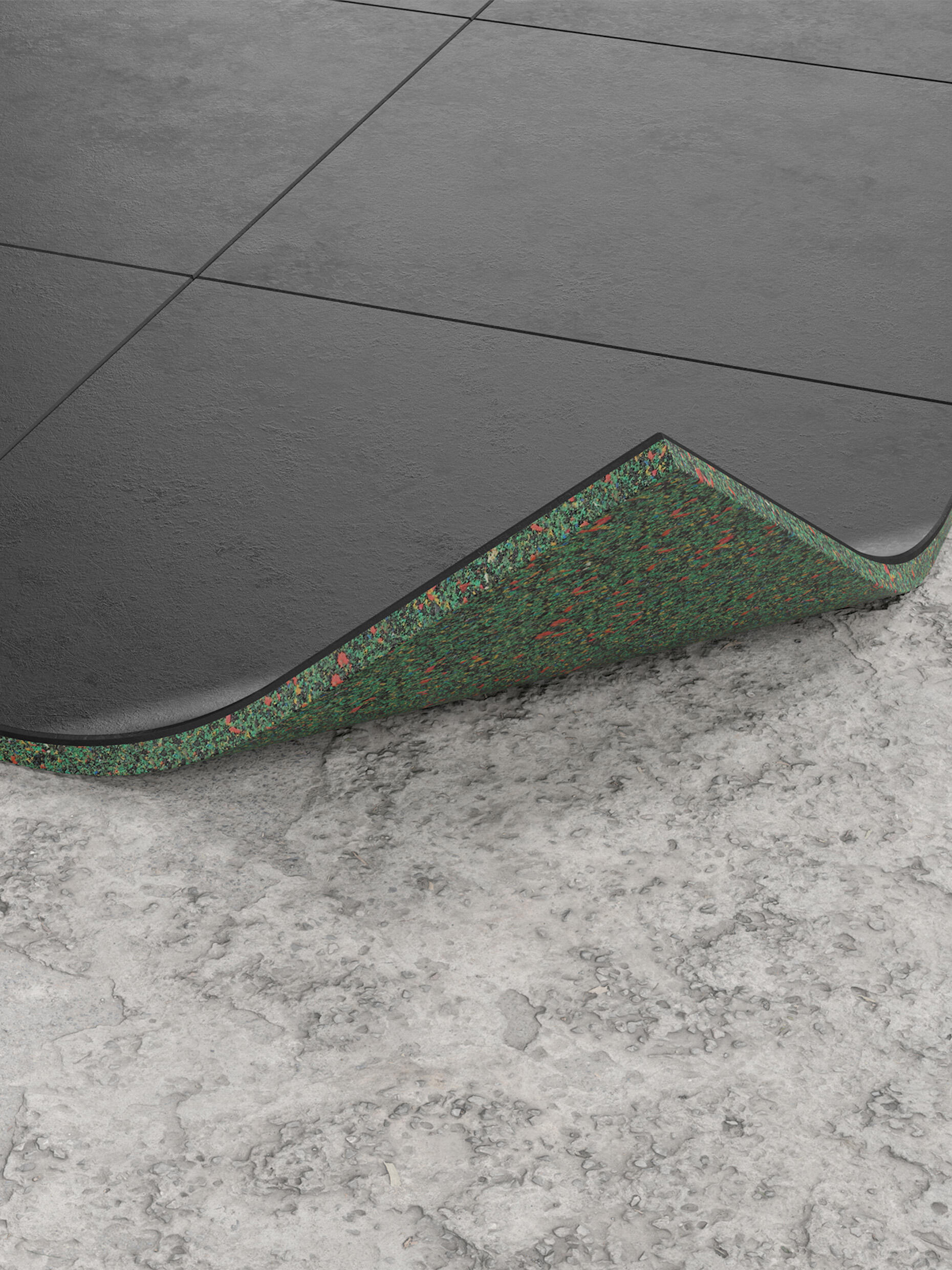 1m² SolidProtect 20mm Bodenschutzmatte | 50x50cm 6/7