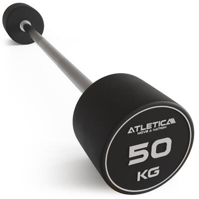 Langhantel | Kompakt | 50kg | 90 cm Innenmaß | Einzeln