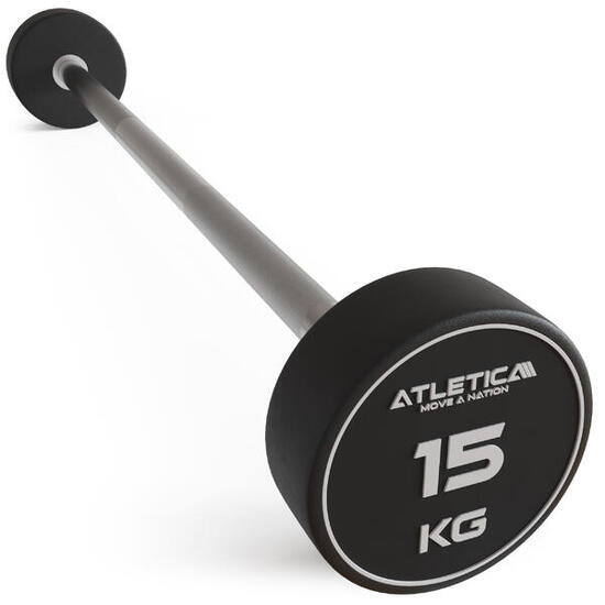 Langhantel | Kompakt | 15kg | 90 cm Innenmaß | Einzeln