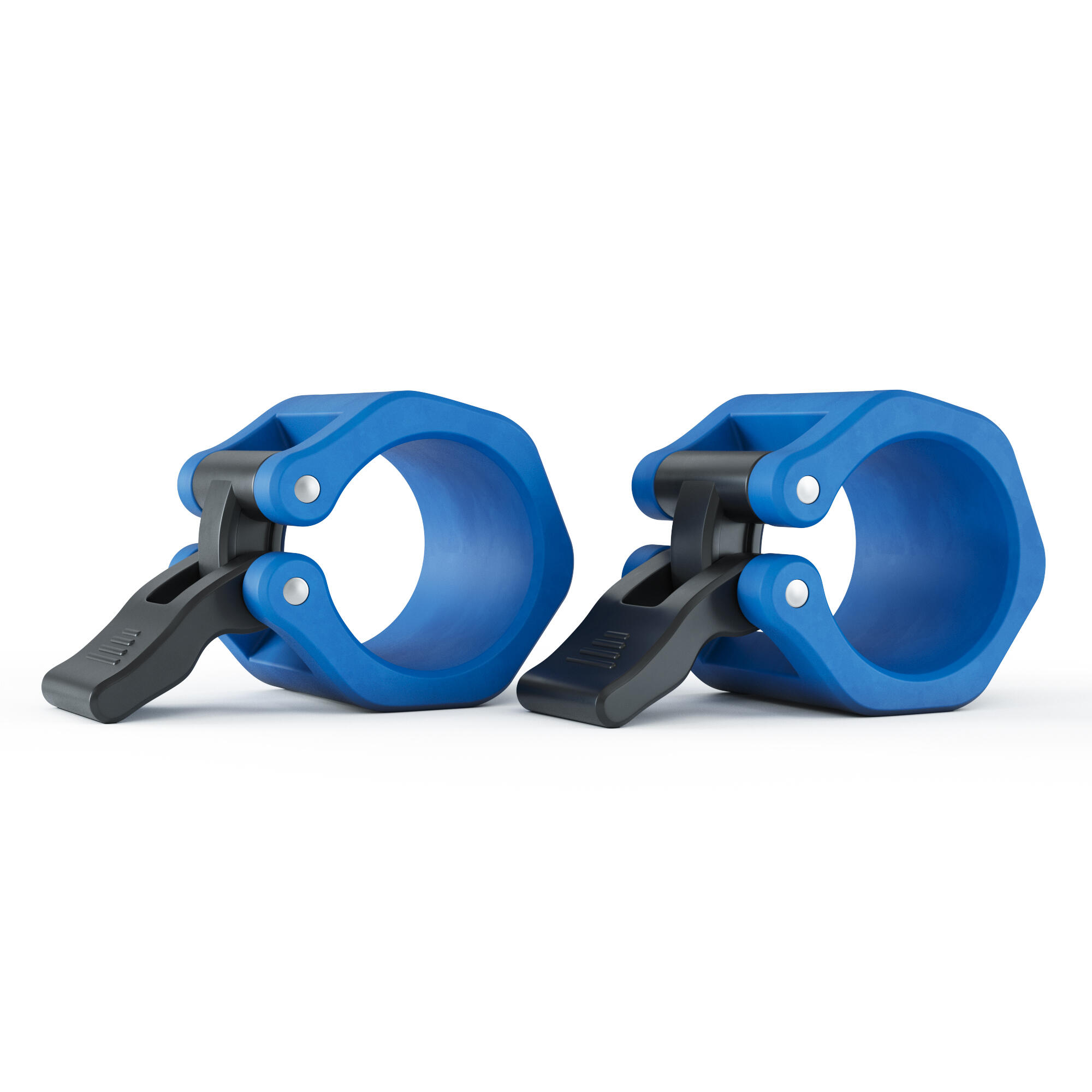 Kautschuk Verschlüsse für Hanteln | Ø 50mm | Blue 3/3