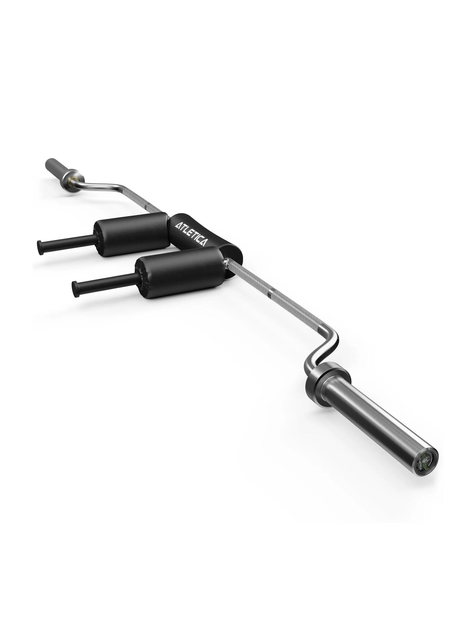 Safety Squat Bar |Ø 50 mm | 220 cm | 19,5 kg | Angenehme Griffe/Polster 5/7