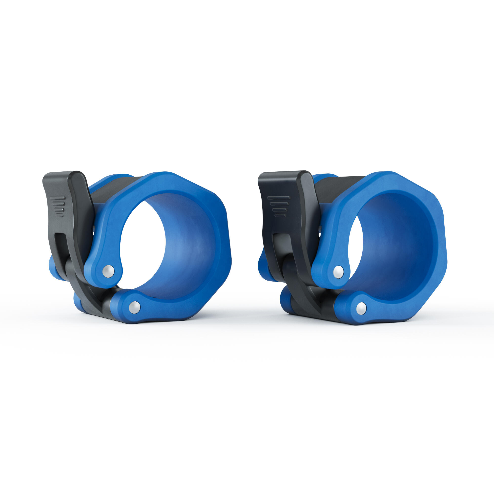 Kautschuk Verschlüsse für Hanteln | Ø 50mm | Blue 2/3