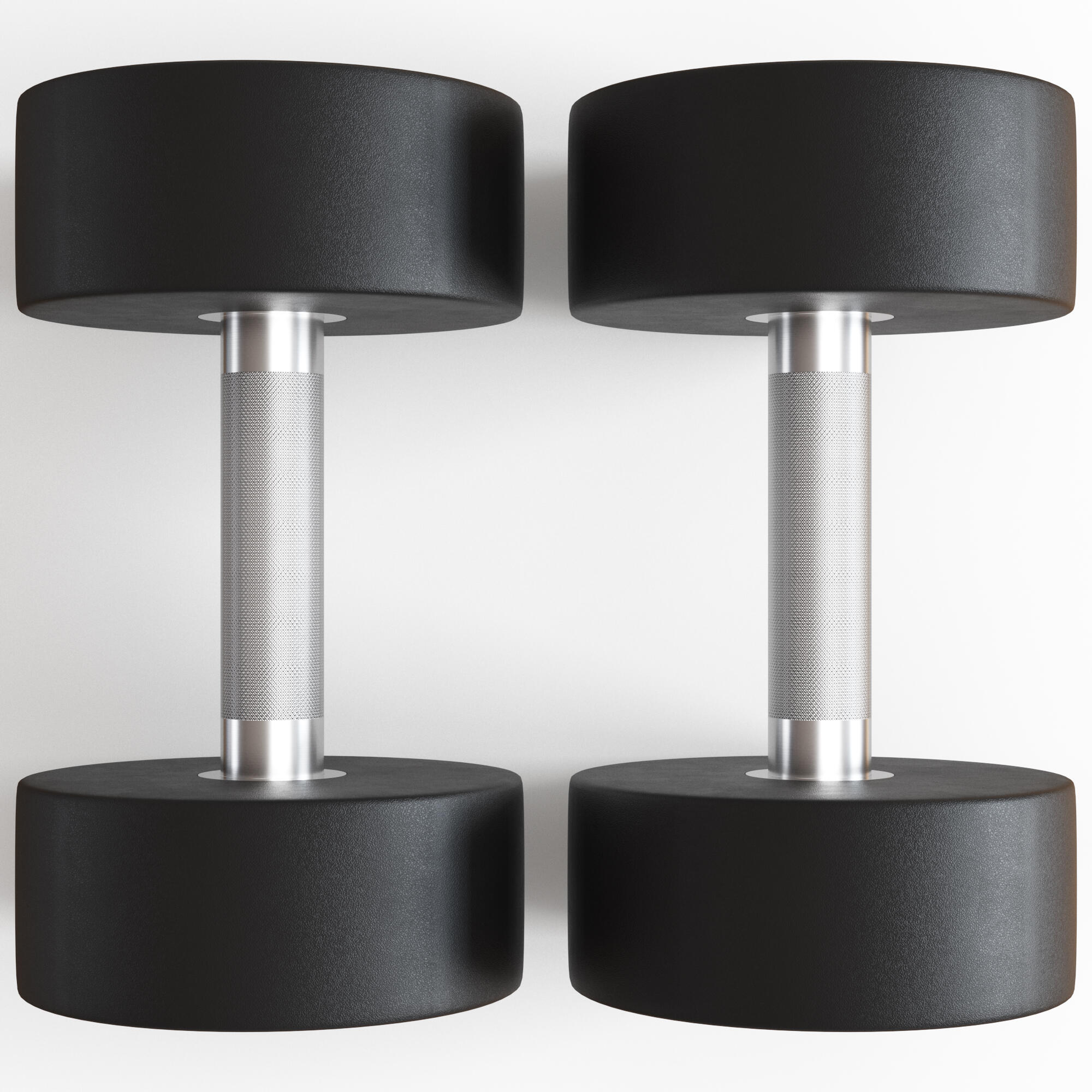 Polyurethan Rundhanteln Paar | 2x25kg | Premium Design und Qualität 3/3