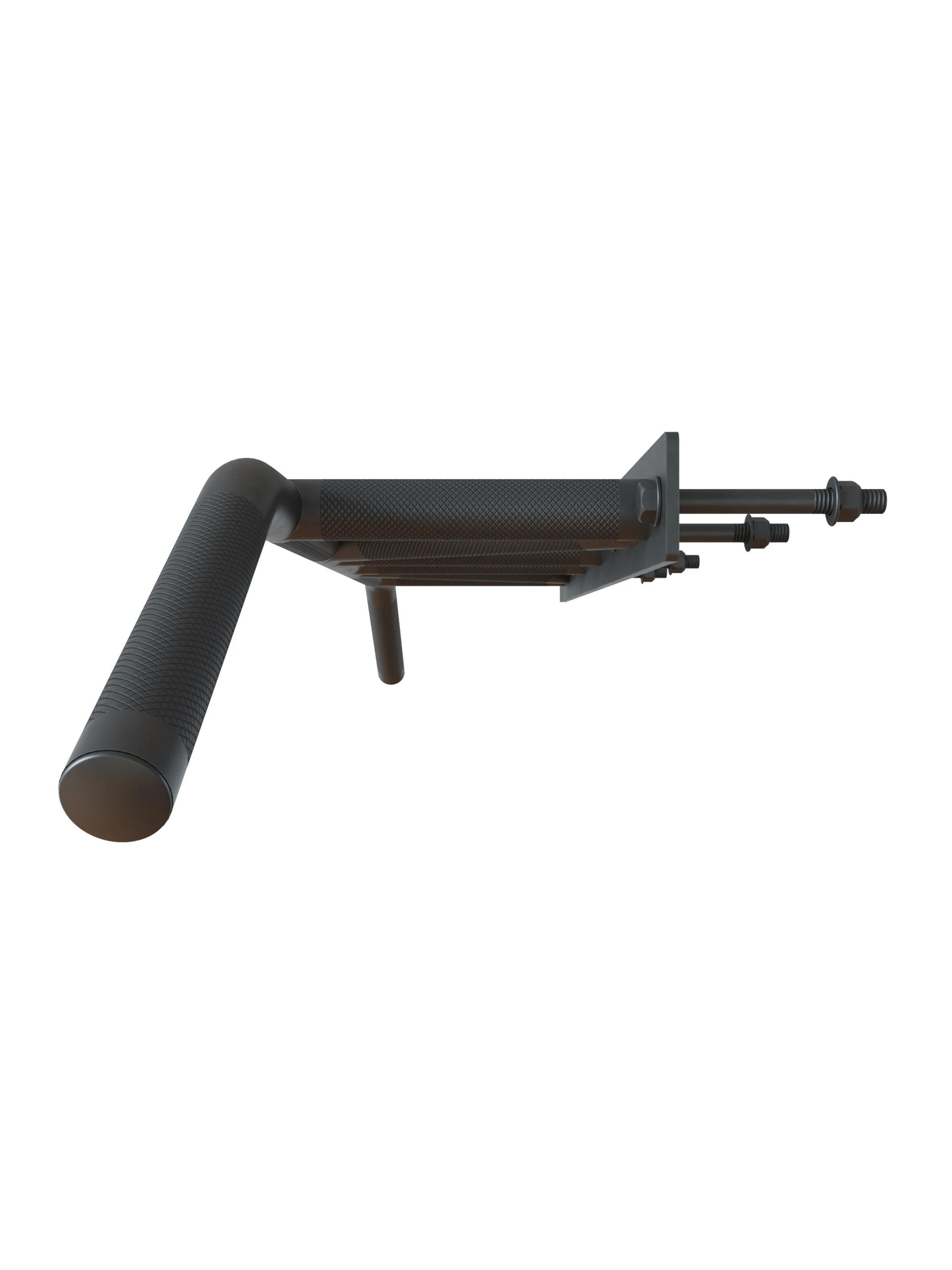 R8 Pull-Up Bar Klimmzugstange | Gerändelte Griffe | Hochbelastbar 4/5
