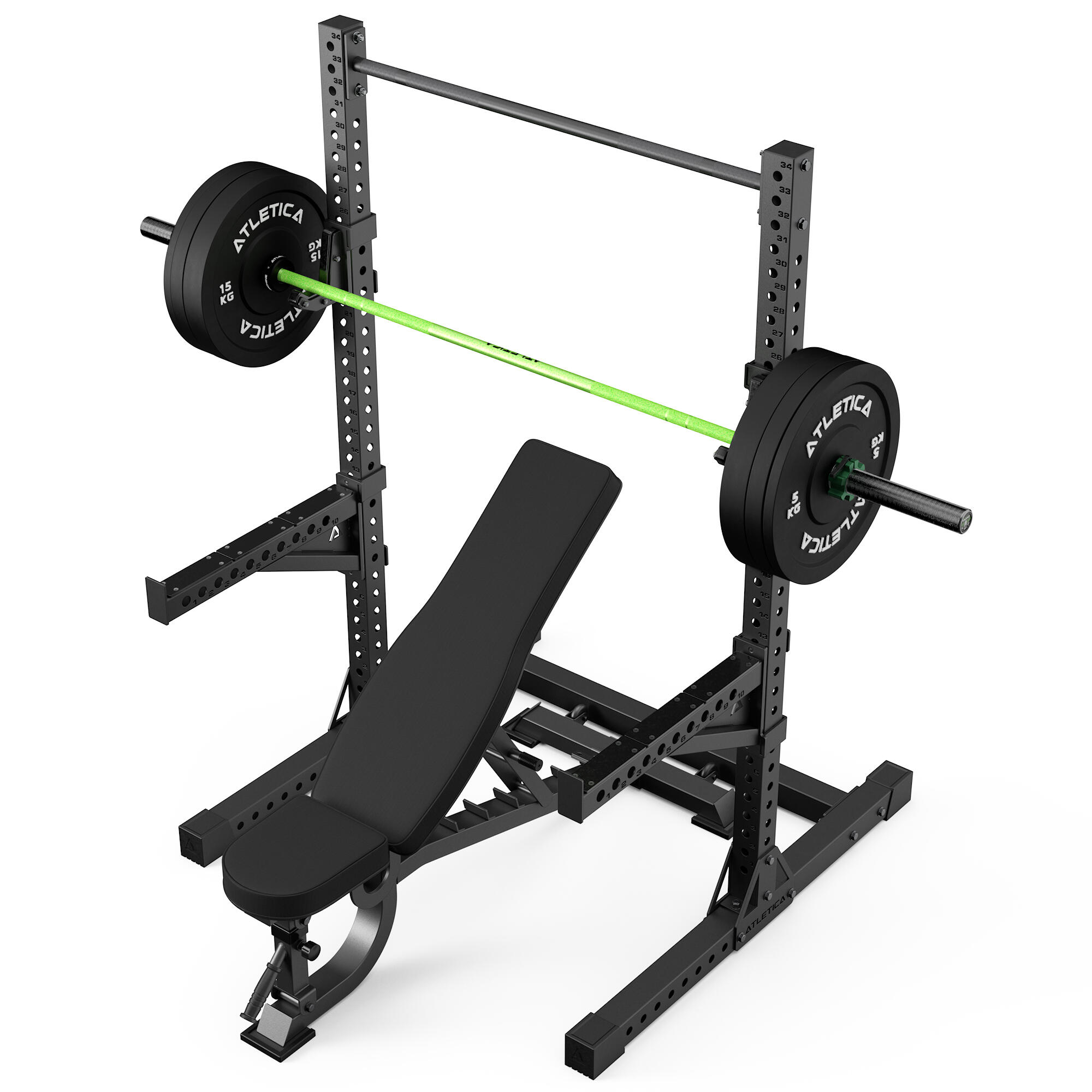 R7 Squat Rack | Storm Set | 203cm 2/7