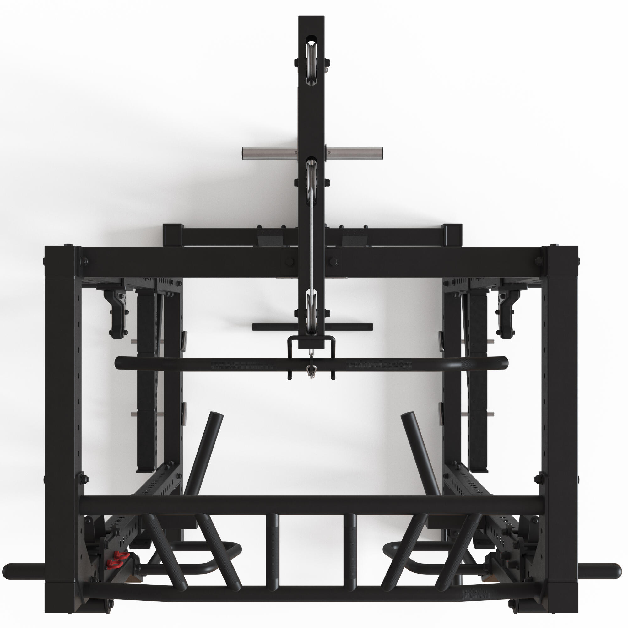 R7-Kano Power Rack mit  Latzug-/Ruderstation | 220cm höhe 4/5