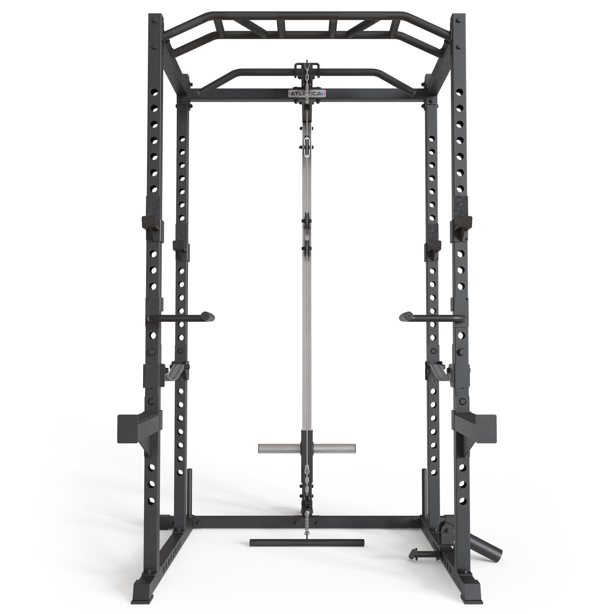R5-Combat Power Rack | Squat Rack mit Vollausstattung | 195cm höhe 3/6