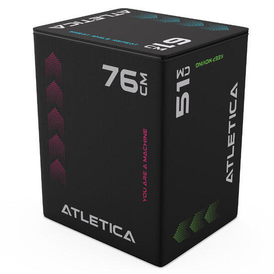 Plyo Sprungbox mit Anti-Slip Neopren-Bezug ∣ 76x61x51 cm