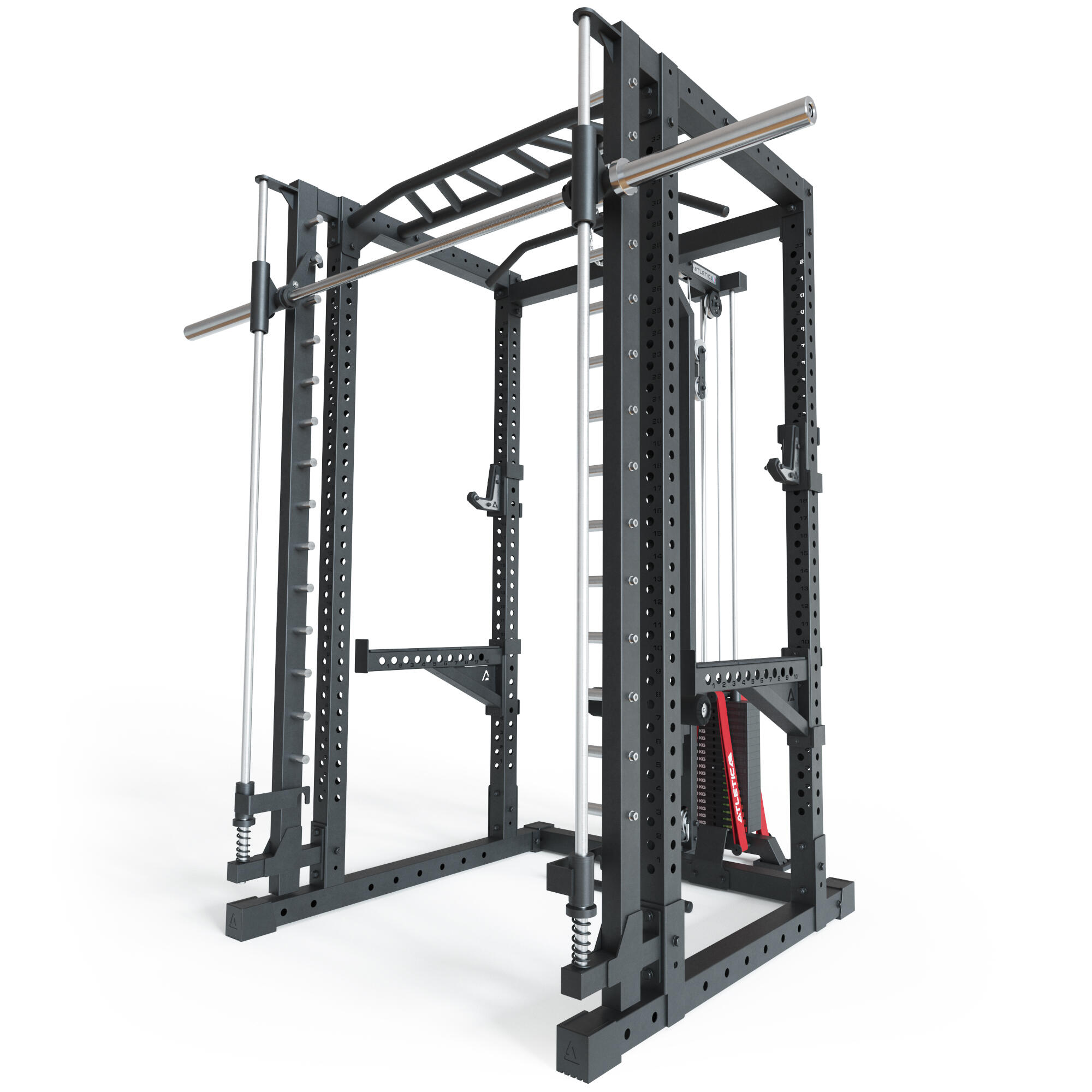 R7-Daemon Power Rack | Power Rack mit Steckgewichten und Smith Machine 2/6