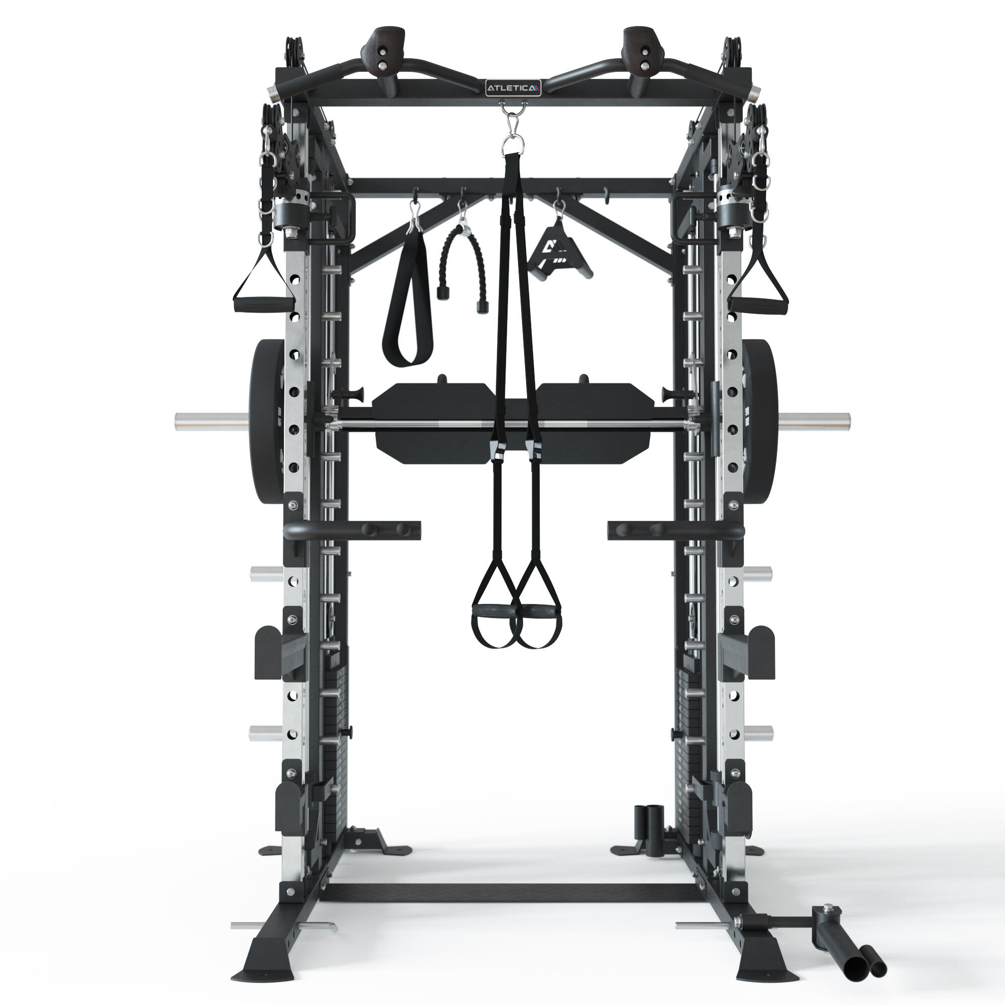 Fortress Multipresse Set | MOVE | Kabelzug mit 180 kg Steckgewichten 5/7