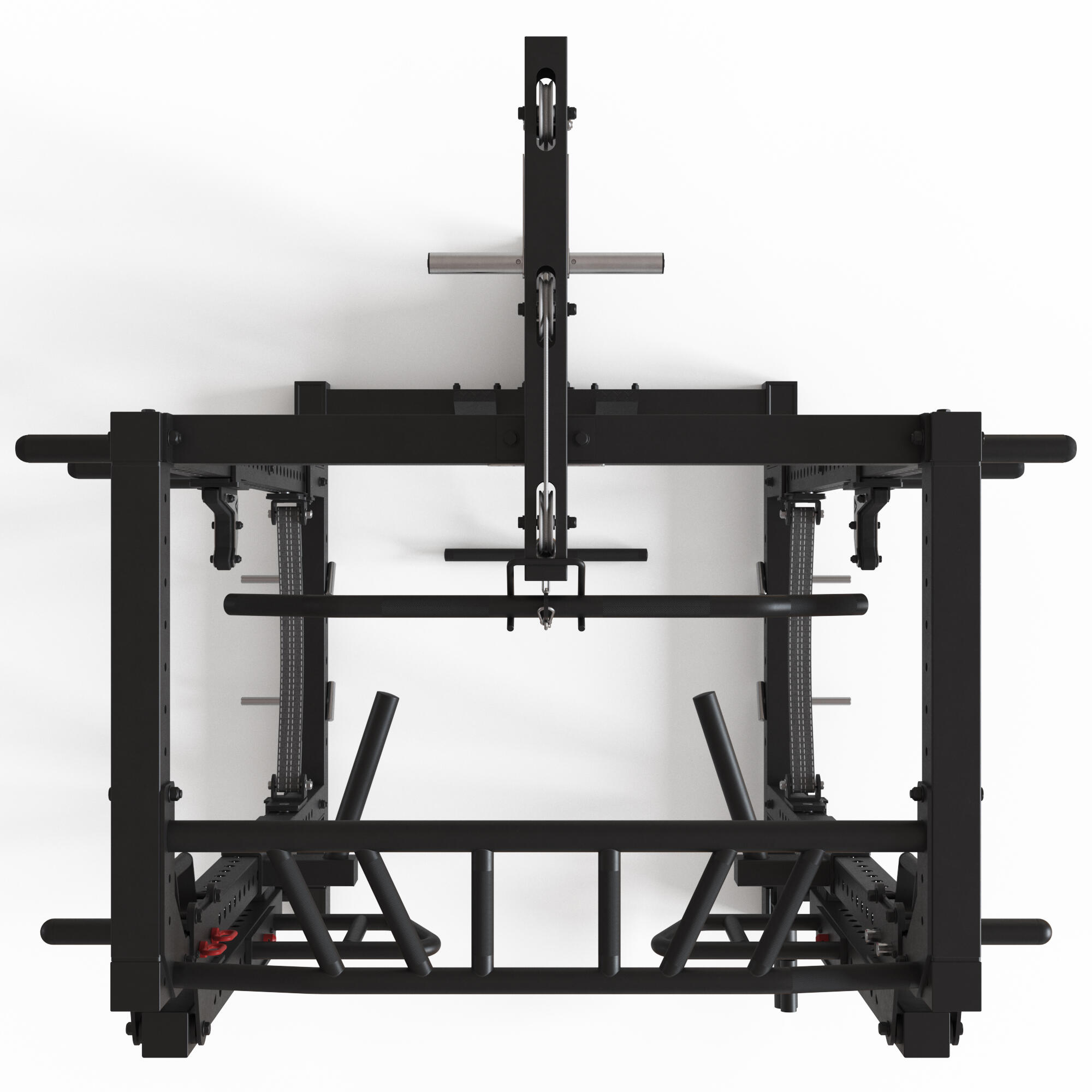 R7-Raiden Power Rack | Squat Rack mit Latzug | Dip Station 4/5