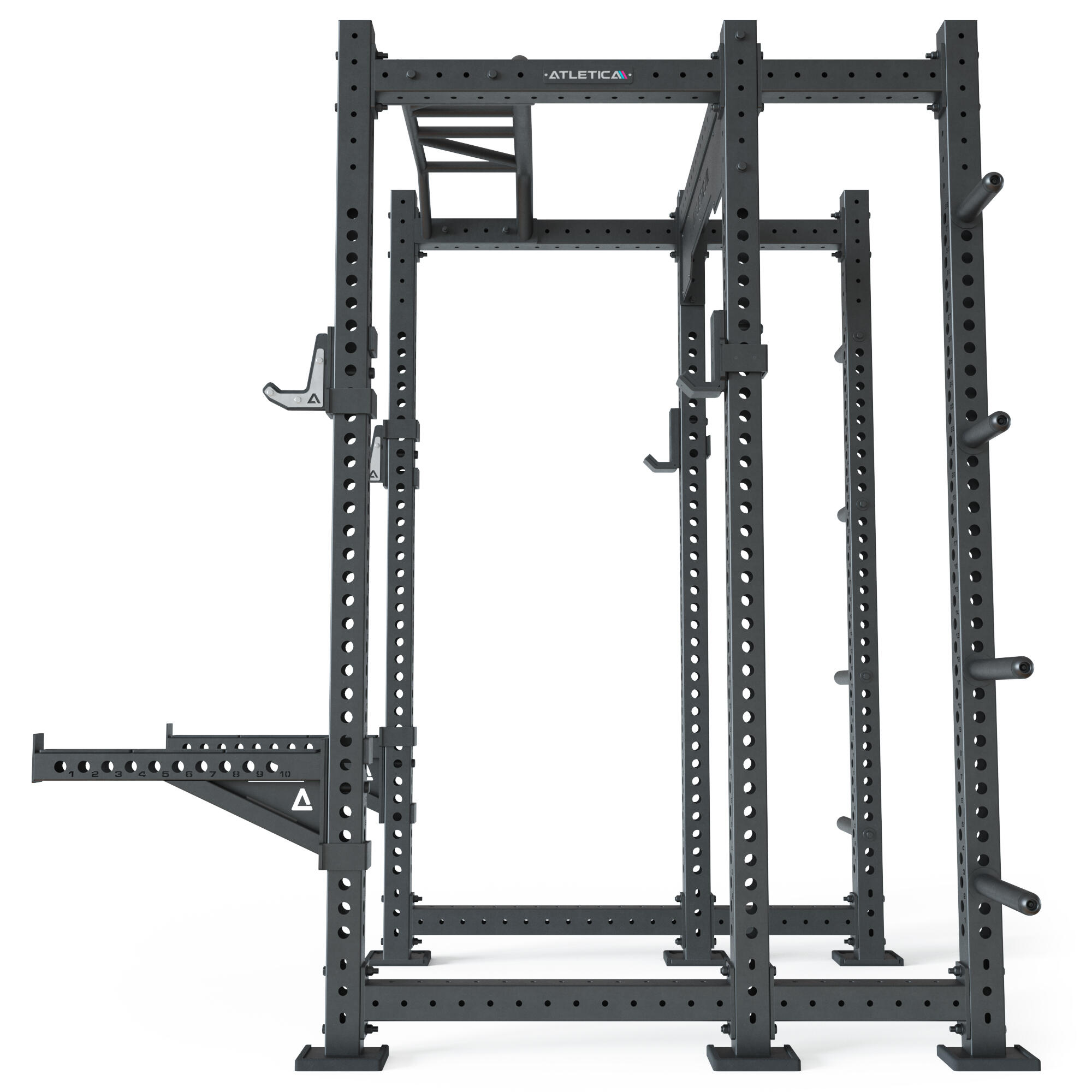 R8-Apache Power Rack | 6-Pfosten | 226 cm Höhe | 123x143 cm Grundfläche 4/7