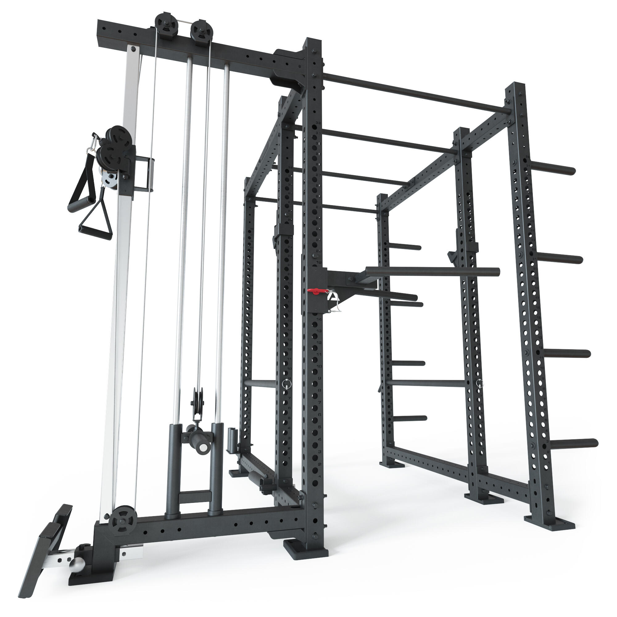R8 Raptor Power Rack | Cable Full Rack | 173x265 cm Fläche 5/6
