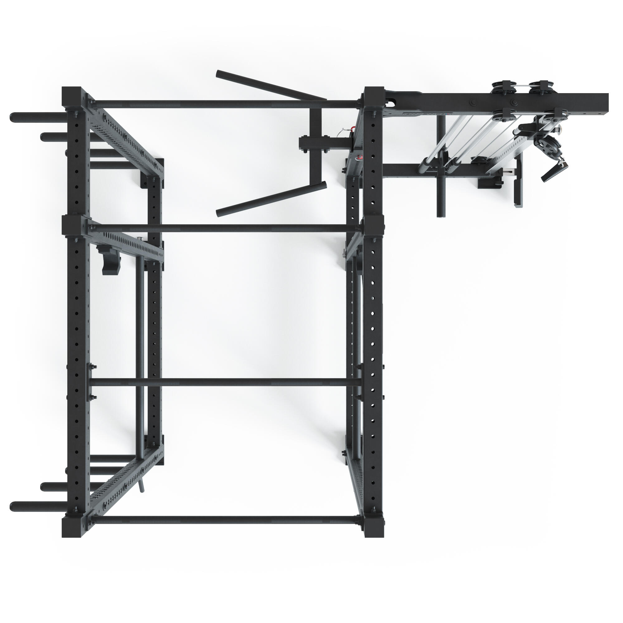 R8 Raptor Power Rack | Cable Full Rack | 173x265 cm Fläche 4/6
