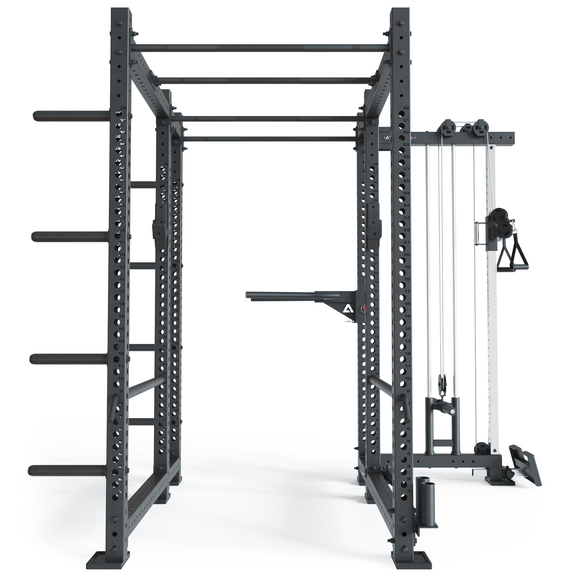 R8 Raptor Power Rack | Cable Full Rack | 173x265 cm Fläche 2/6