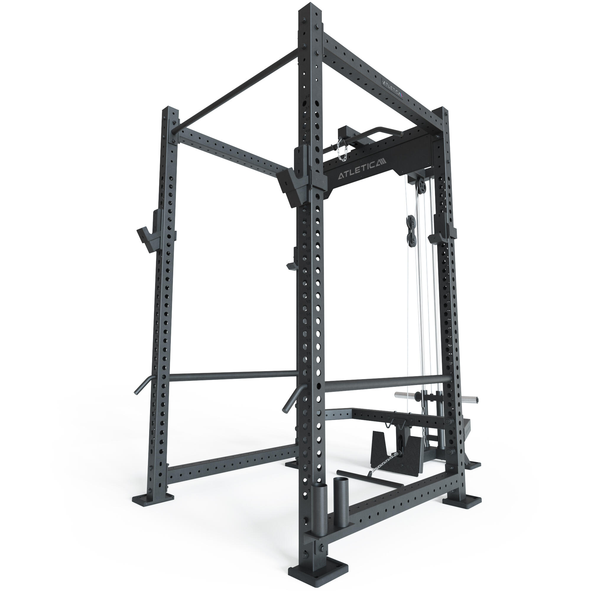 R8-Blaster Power Rack | 226 cm Höhe | 123x211 cm Grundfläche | 220 kg 6/7