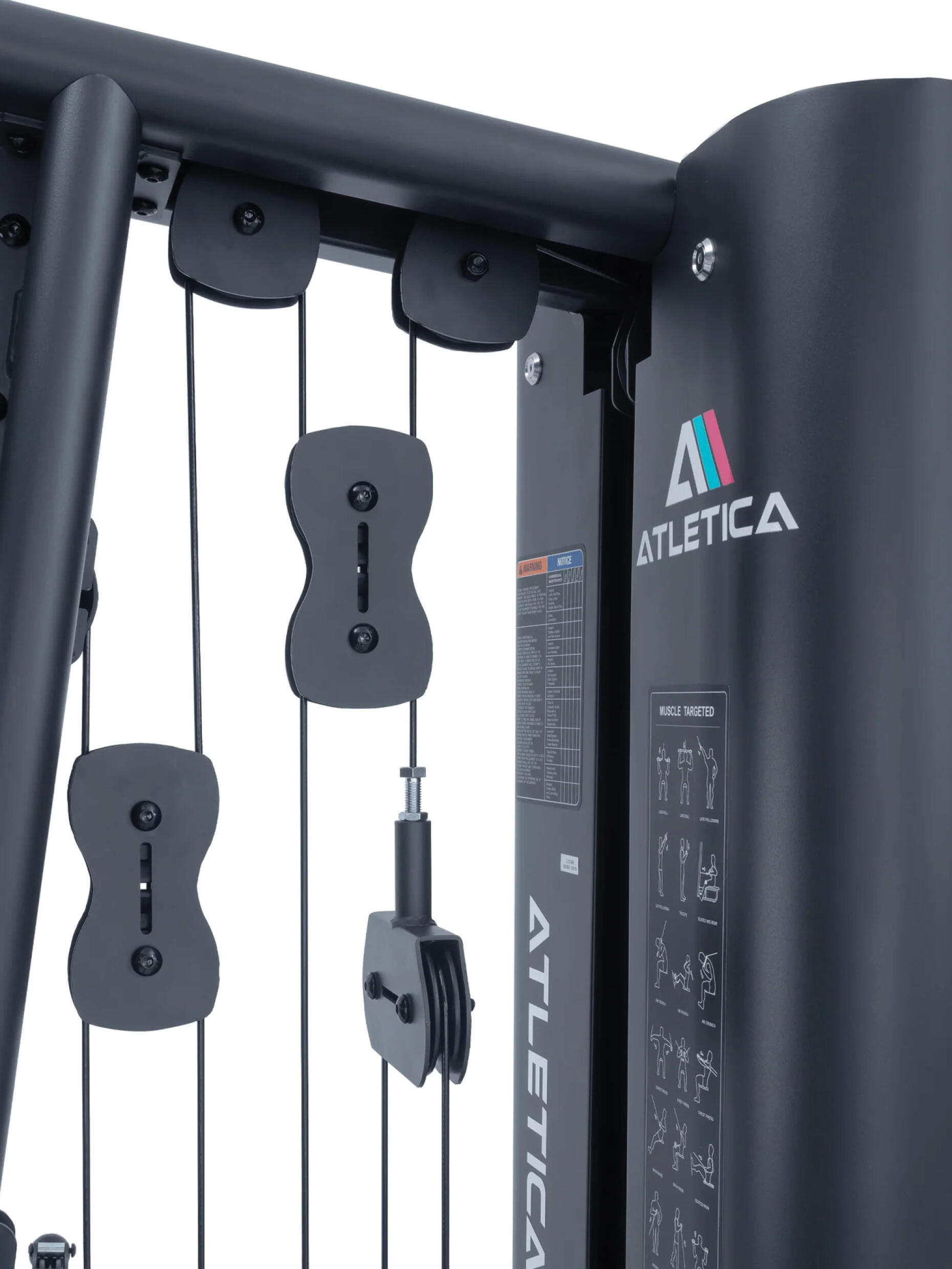 X-Tron Multigym | Multigym in Premiumqualität | 90 kg Steckgewicht 3/7