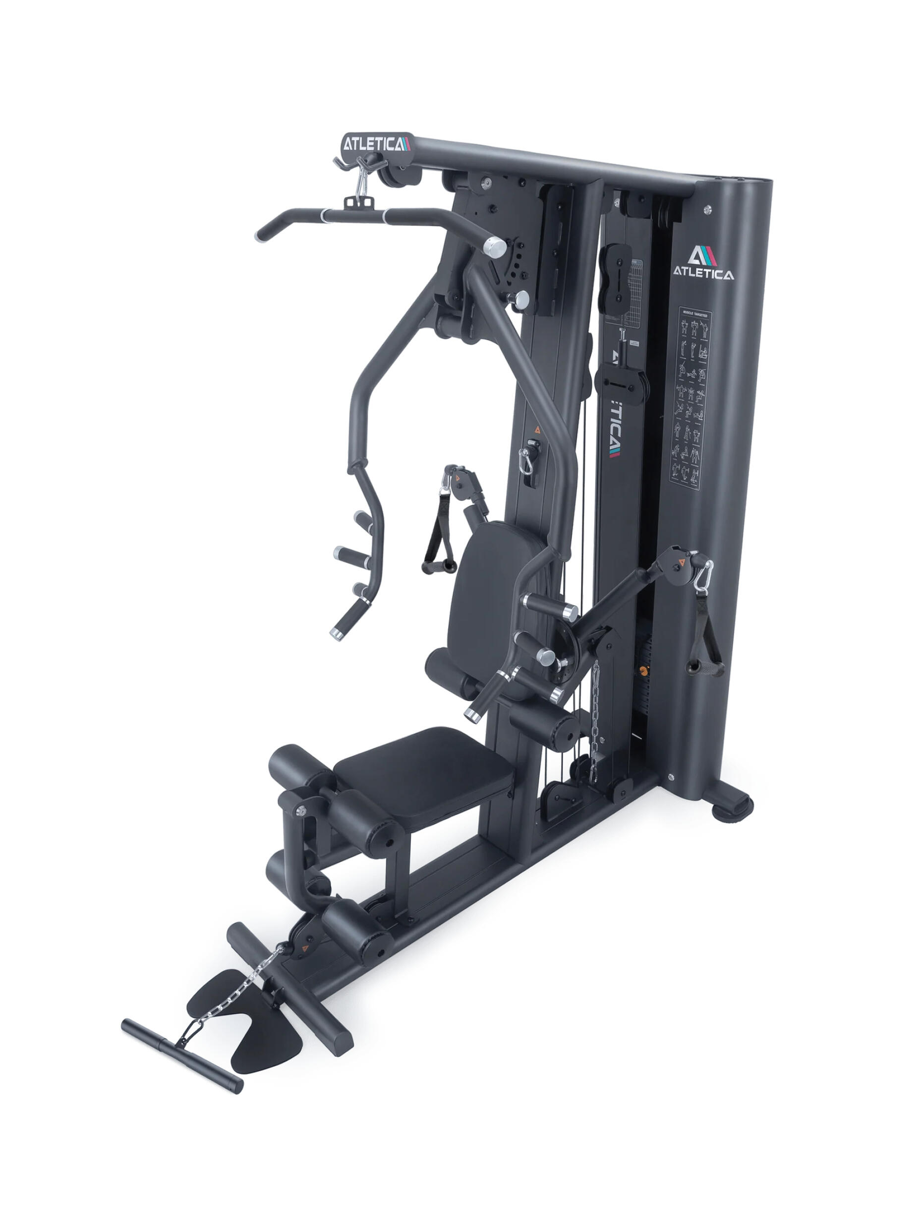X-Tron Multigym | Multigym in Premiumqualität | 90 kg Steckgewicht 6/7