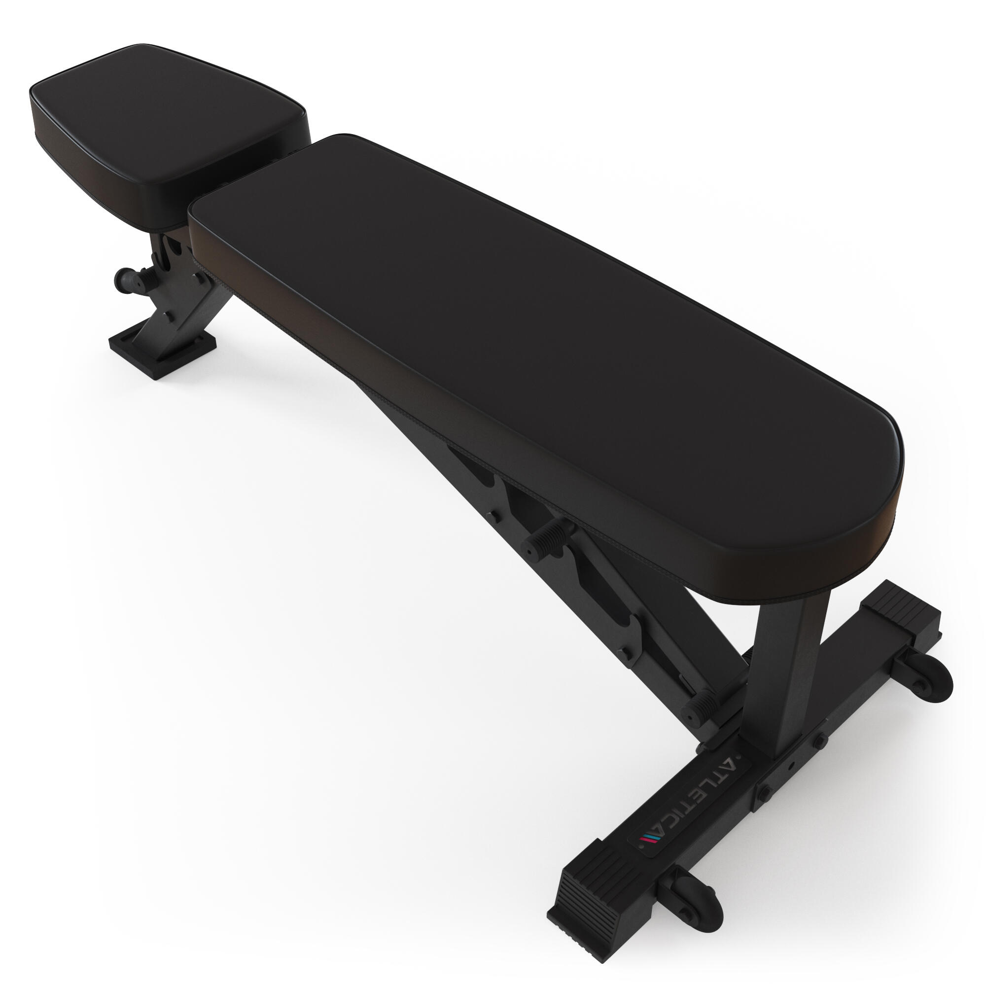 B4 Verstellbare Hantelbank - Leder | Bis 450 kg belastbar 6/7