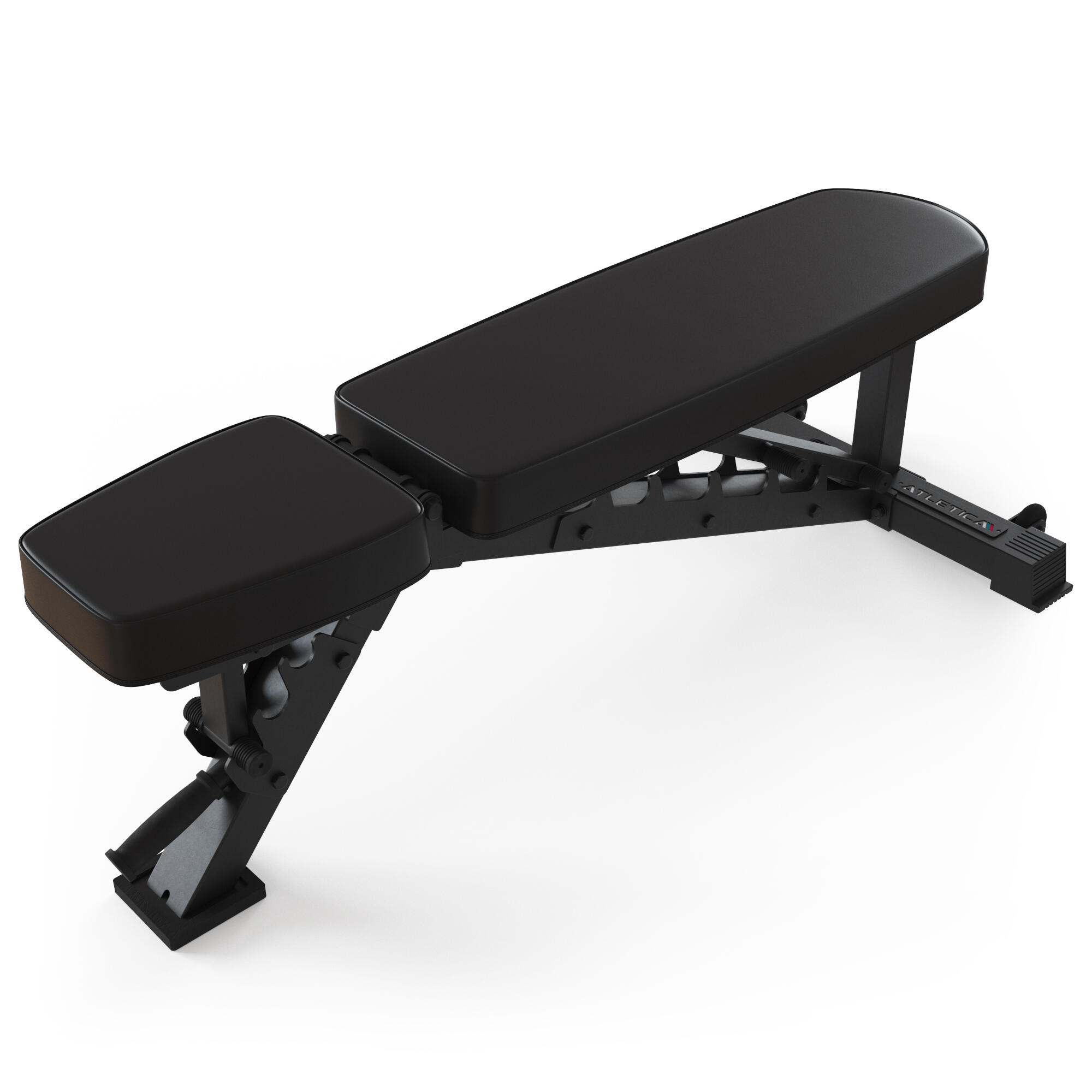 B4 Verstellbare Hantelbank - Leder | Bis 450 kg belastbar 5/7
