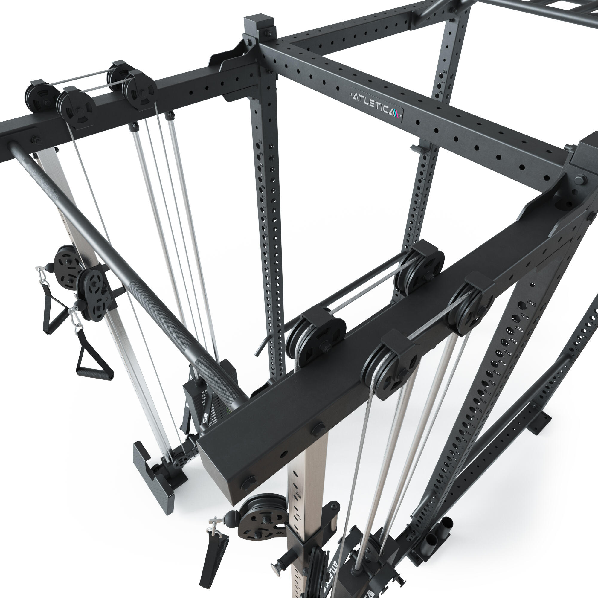 R8-Duality PRO Power Rack | 444 kg schwer | 183x235 cm Grundfläche 6/6