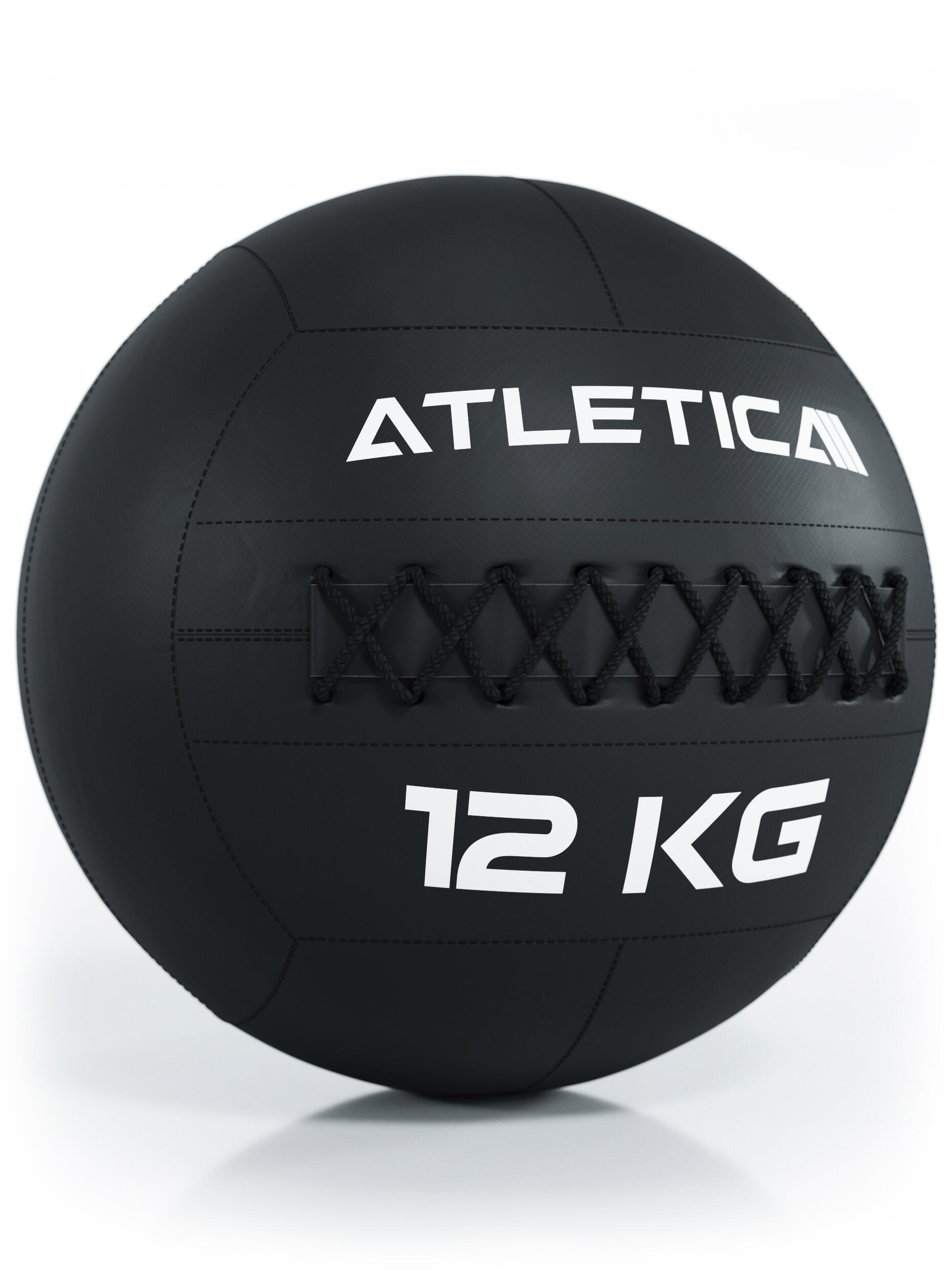 WallBall 12kg | Aus strapazierfähigem Kunstleder | Ø 35 cm 2/2