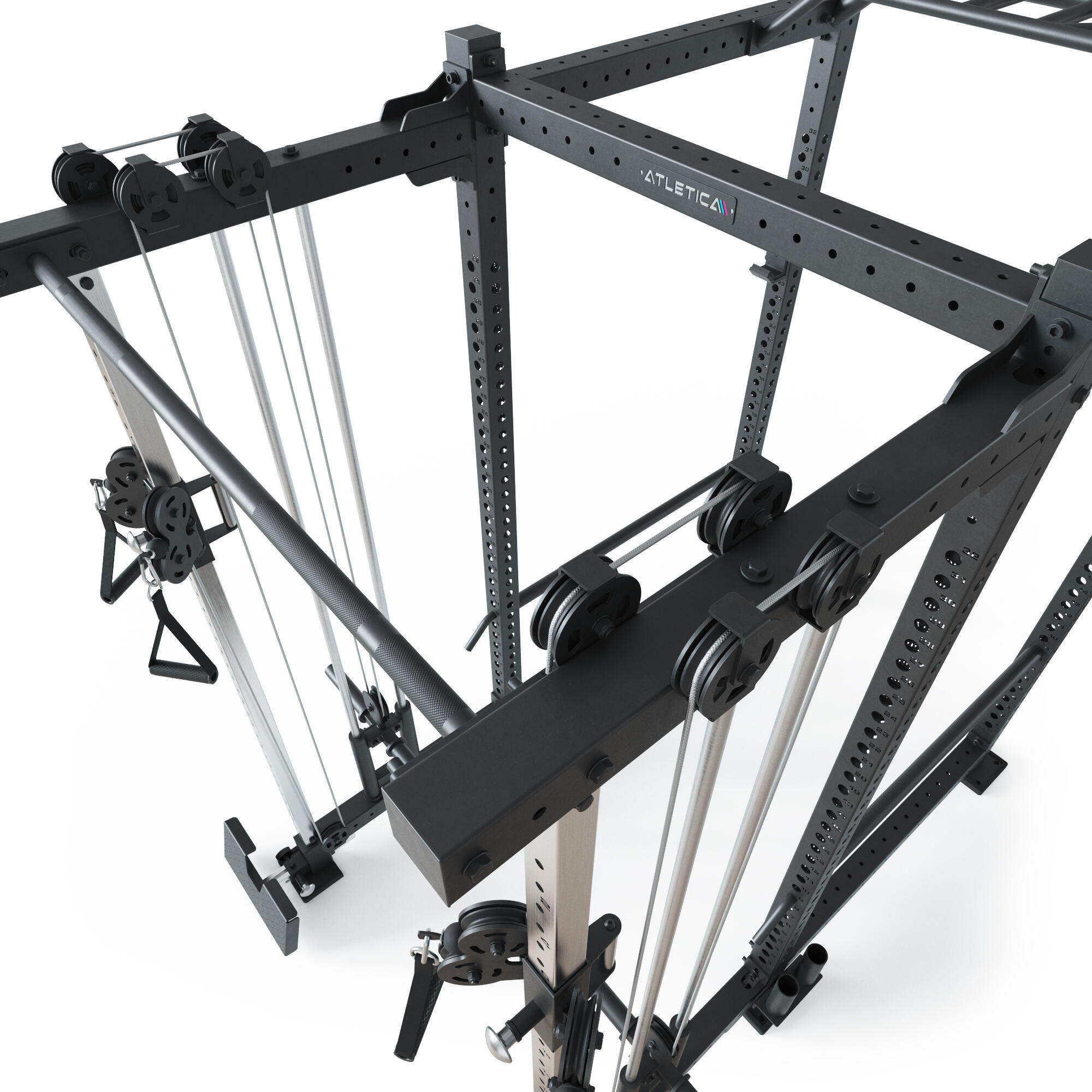 R8-Duality Power Rack | 183x235 cm Grundfläche | 262 kg schwer 7/7