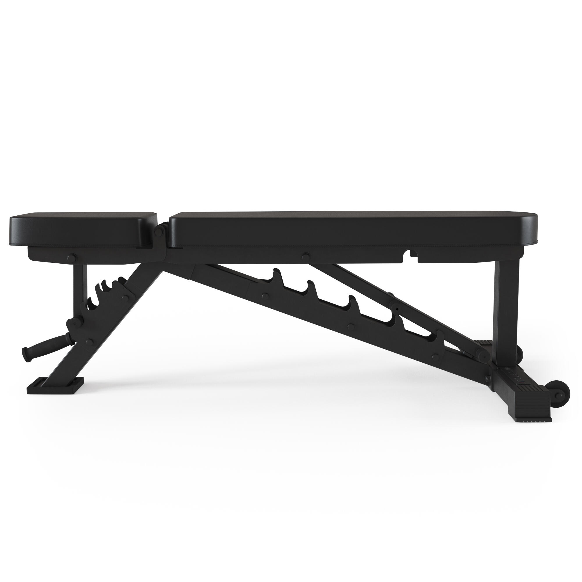 B4 Verstellbare Hantelbank - Leder | Bis 450 kg belastbar 7/7