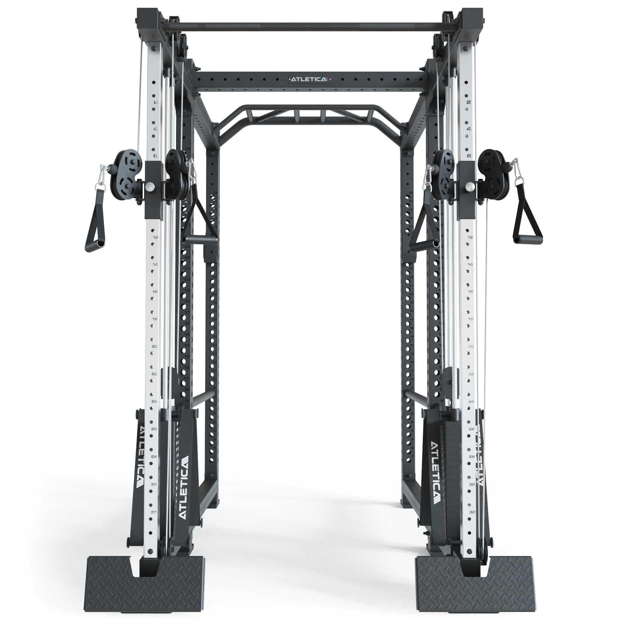 R8-Duality PRO Power Rack | 444 kg schwer | 183x235 cm Grundfläche 2/6