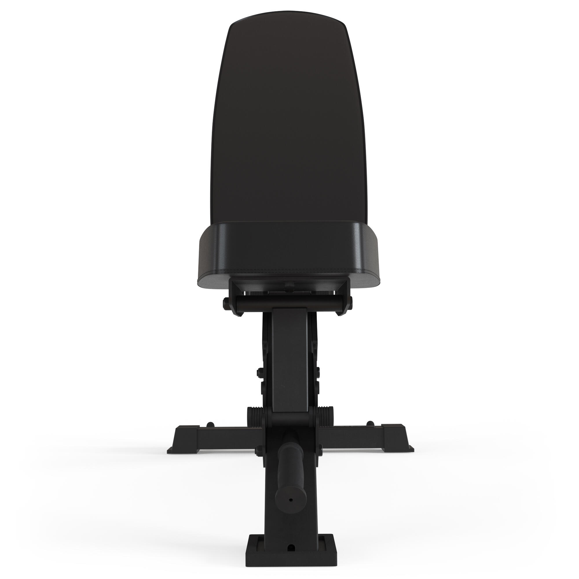 B4 Verstellbare Hantelbank - Leder | Bis 450 kg belastbar 4/7
