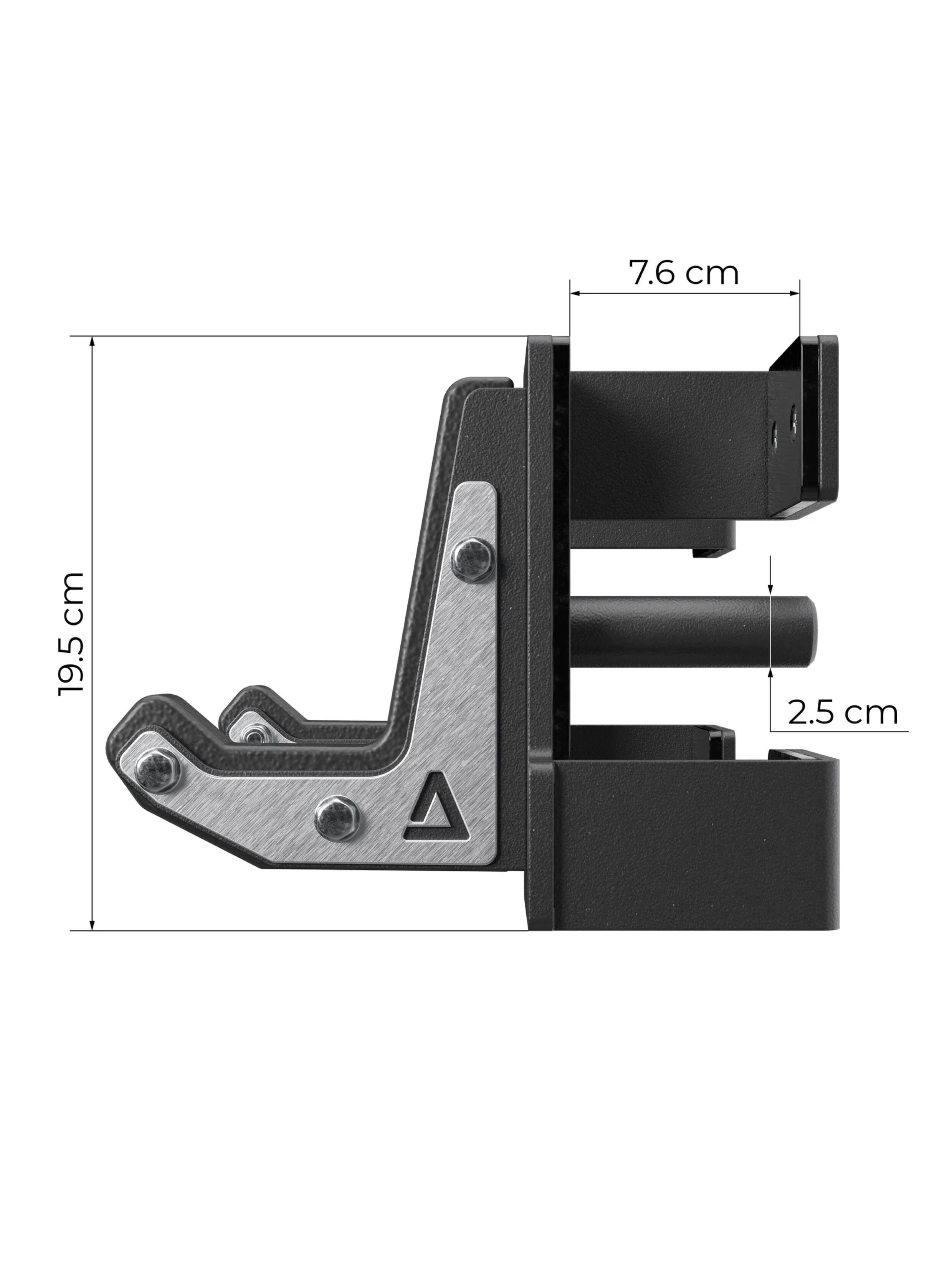 R8 J-Hooks Type 4 | Paar | Mit Hartplastik ummantelt | Tiefe Mulde 3/6